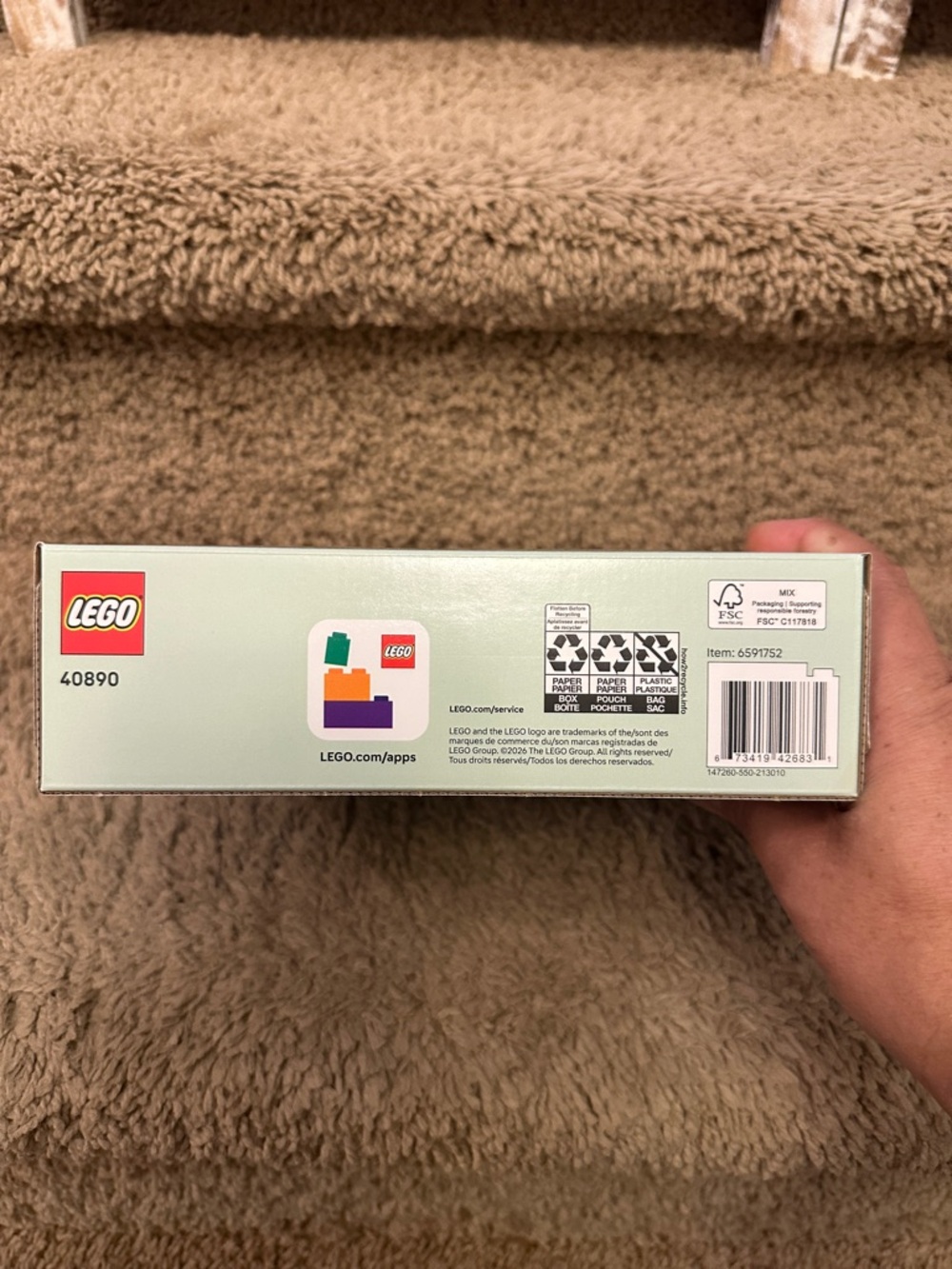 LEGO 40890 Easter Decorations | NEW | SEALED | LIMITED | FREE SHIPPING | - Picture 4 of 6